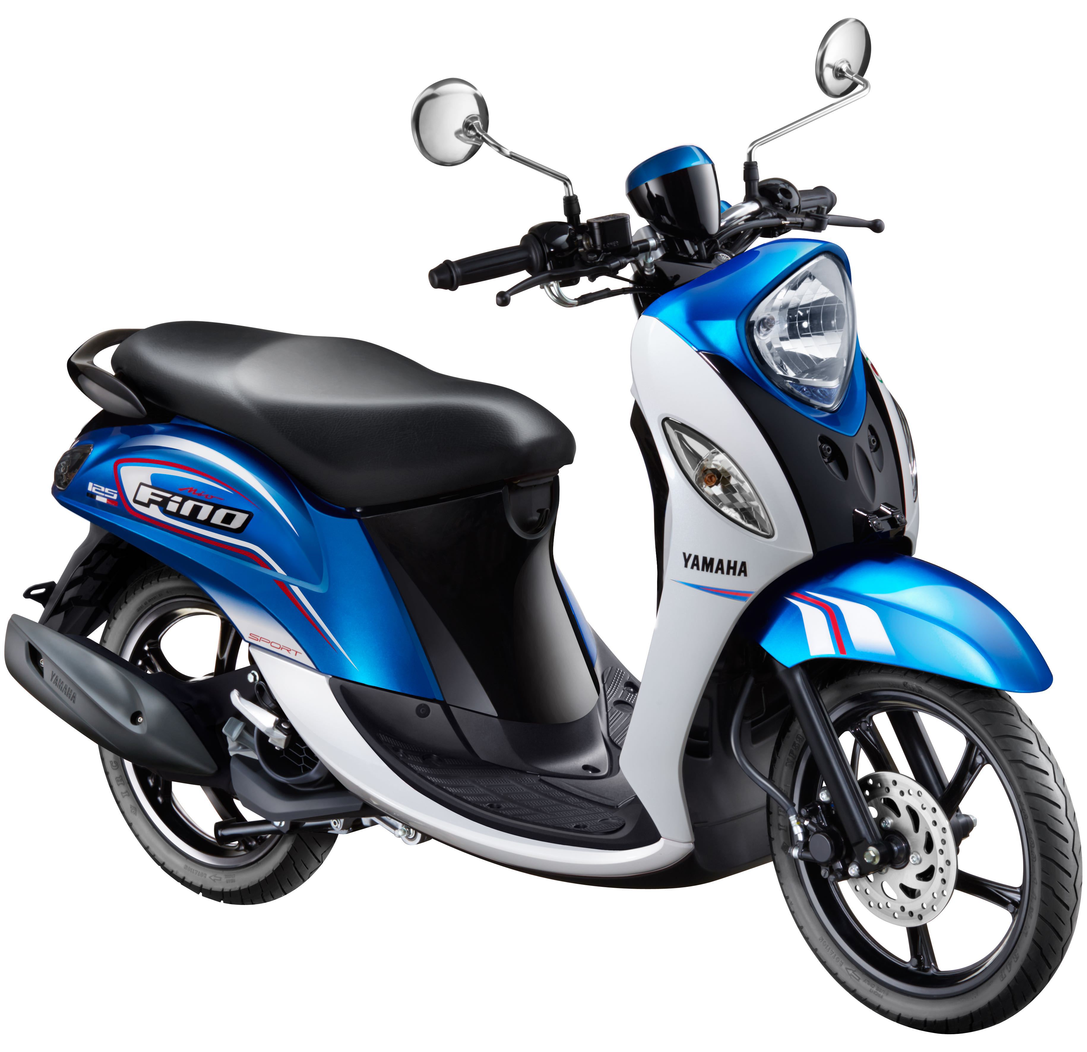 Yamaha fino 125 2016 biru